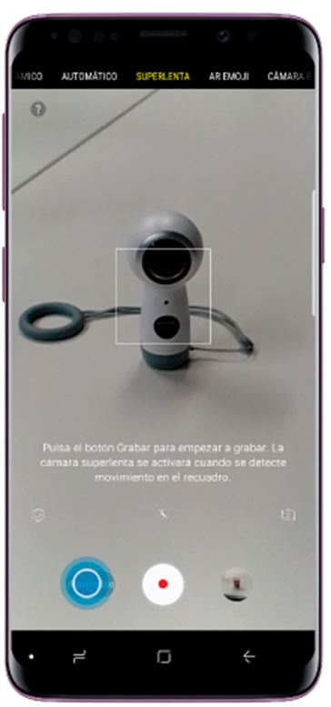 Cuando selecciones la opción de “Multicaptura”, asegúrate de que el modo activado es “Automático”