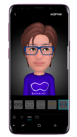 Personaliza los accesorios de tu emoji