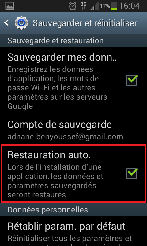 Comment réinitialiser mon téléphone Samsung?