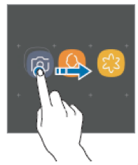 Grouper des applications et créer des dossiers