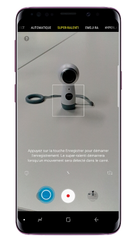 Lorsque vous sélectionnez l’option « Capture multiple » assurez-vous que le mode est réglé sur« Auto »