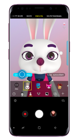 Appuyez sur « Créer mon Emoji »