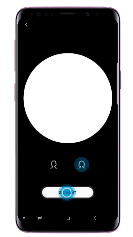Sélectionnez le sexe de votre avatar et appuyez sur « Suivant ».