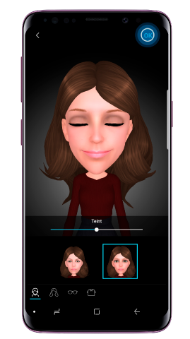 Personnalisez votre avatar et appuyez sur « OK »