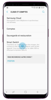 Appuyez sur « Smart Switch »