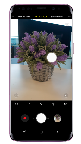 Comment ajouter un autre déclencheur à l’appareil photo de mon Galaxy S9, S9+ ?
