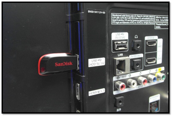 三星液晶電視 UA40ES6100(UA46ES6100、UA55ES6100) 如何通過 USB 方式進行軟體更新?