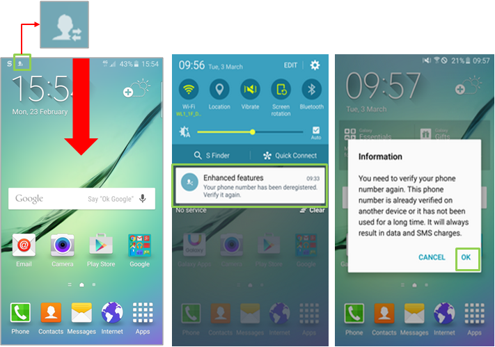 如何開啟 Galaxy S6/ S6 edge 及使用個人資料共享功能?