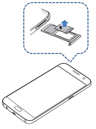 如何移除 Galaxy S7/S7 Edge 手機內的 SD 卡?
