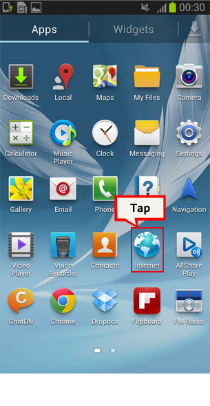How to set Galaxy S Duos so that it automatically stores downloaded files to SD card?