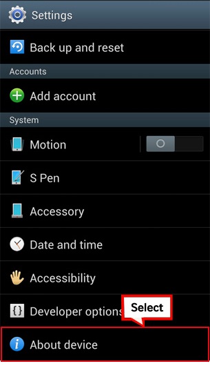 How to make software update icon at upper-left corner of screen of GALAXY S III disappear?