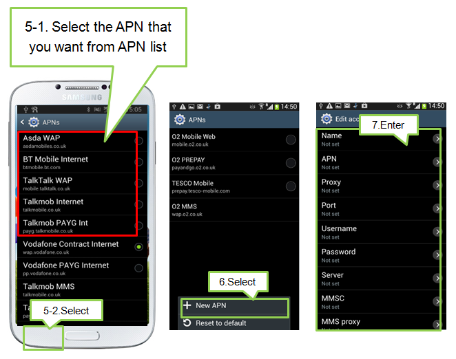 I Can T Connect To The Internet Or Data Network Via My Handset What Should I Do Samsung Hong Kong