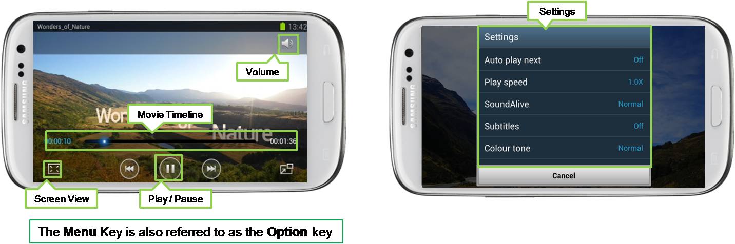 How Do I Use The Video Player On My Device Samsung HK EN