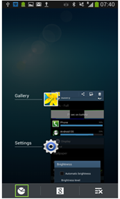 How can I optimise and extend the battery life in my Samsung Galaxy Note10.1 or 8.0?