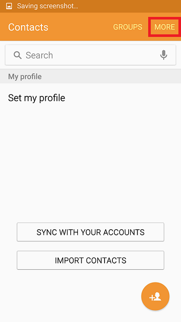 Galaxy S6: How to Move Contacts to Google account?