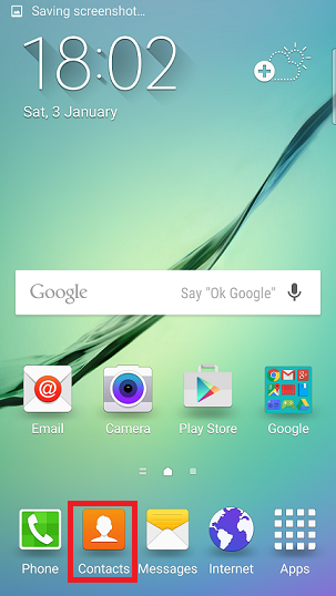 Galaxy S6: How to Move Contacts to Google account?