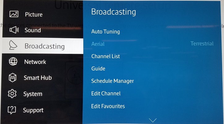How to edit TV Channel No.?