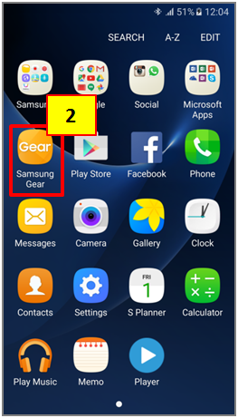 How do I Connect Gear Fit2 to a Mobile Device Samsung HK EN