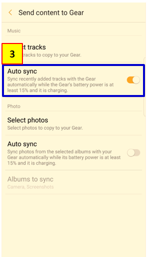 transfer music to gear s3