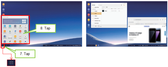 Galaxy S8: How do I use Samsung DeX feature?