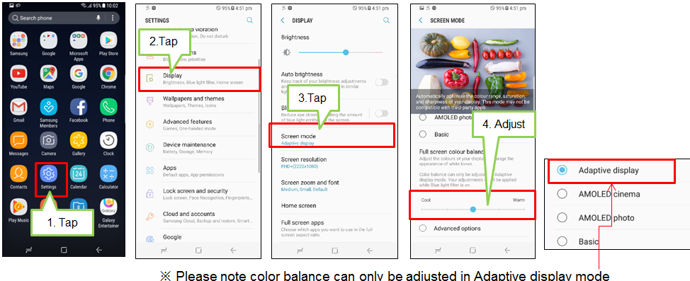 What can I do when Galaxy S8’s Screen Colors Turn Reddish/Yellowish?