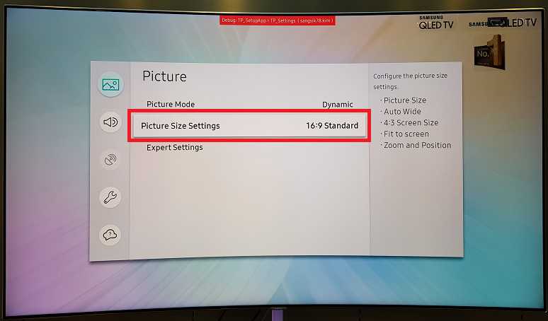 How can I Change the Picture Size of my Samsung TV? | Samsung Support HK_EN