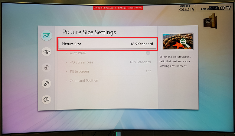 How can I Change the Picture Size of my Samsung TV? | Samsung Hong Kong