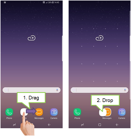 Create App Folders on Galaxy Smartphones