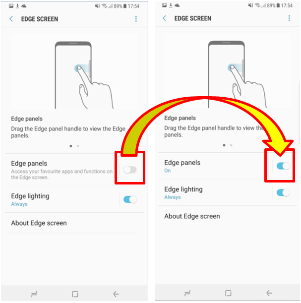 galaxy edge plus, samsung sidebar disappeared, samsung side edge, samsung sideswipe, samsung side screen phone, samsung side screen mobile, side screen, side touch screen, note 4 side screen, new samsung side screen