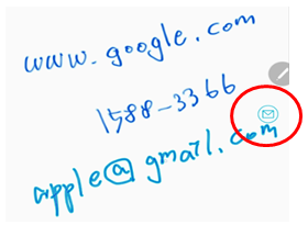 New Functions of Hand-Written Texts in Samsung Notes - Action Link