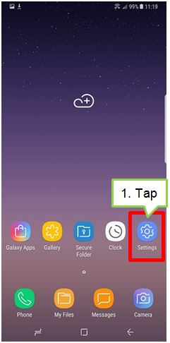 I'm unable to open email attachments on my Samsung Android device. How can I fix this?