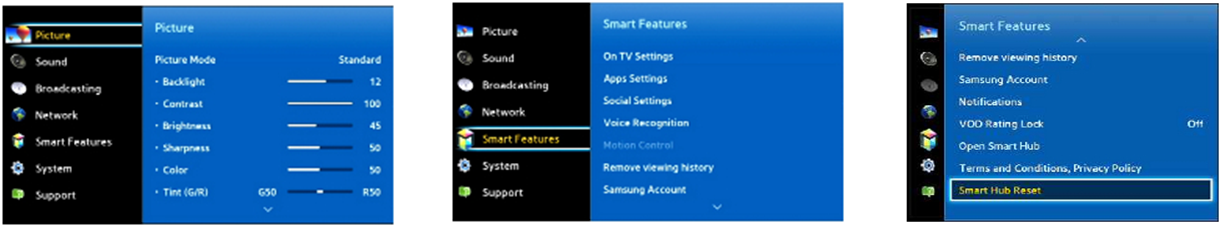 how-to-reset-smart-hub-in-samsung-tv-samsung-support-singapore