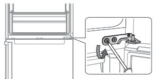 Reversing the Door of your Bottom Mounted Fridge Freezer