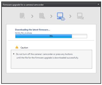 How to do the Firmware upgrade guide using I-Launcher on Samsung Digital Camera?