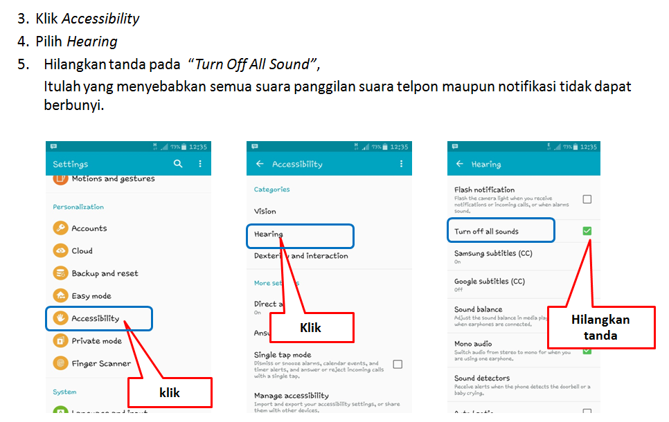 Smartphone Anda tiba tiba tidak berdering saat ada notifikasi atau panggilan masuk?