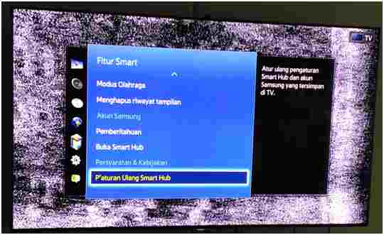 Bagaimana cara mereset Smarthub TV kembali ke setingan pabrik?