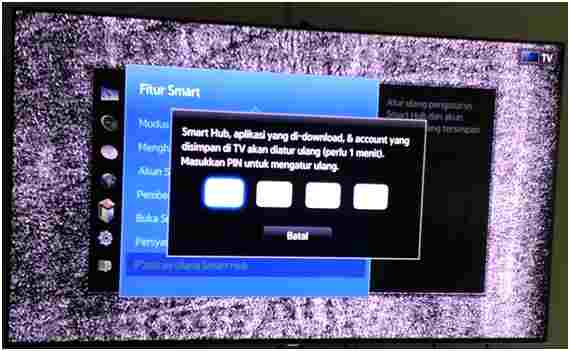 Bagaimana cara mereset Smarthub TV kembali ke setingan pabrik?