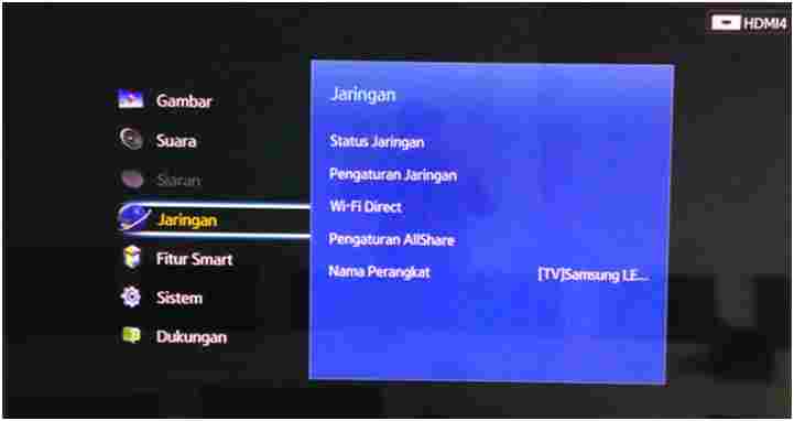 TV Tidak Dapat Terhubung ke Internet