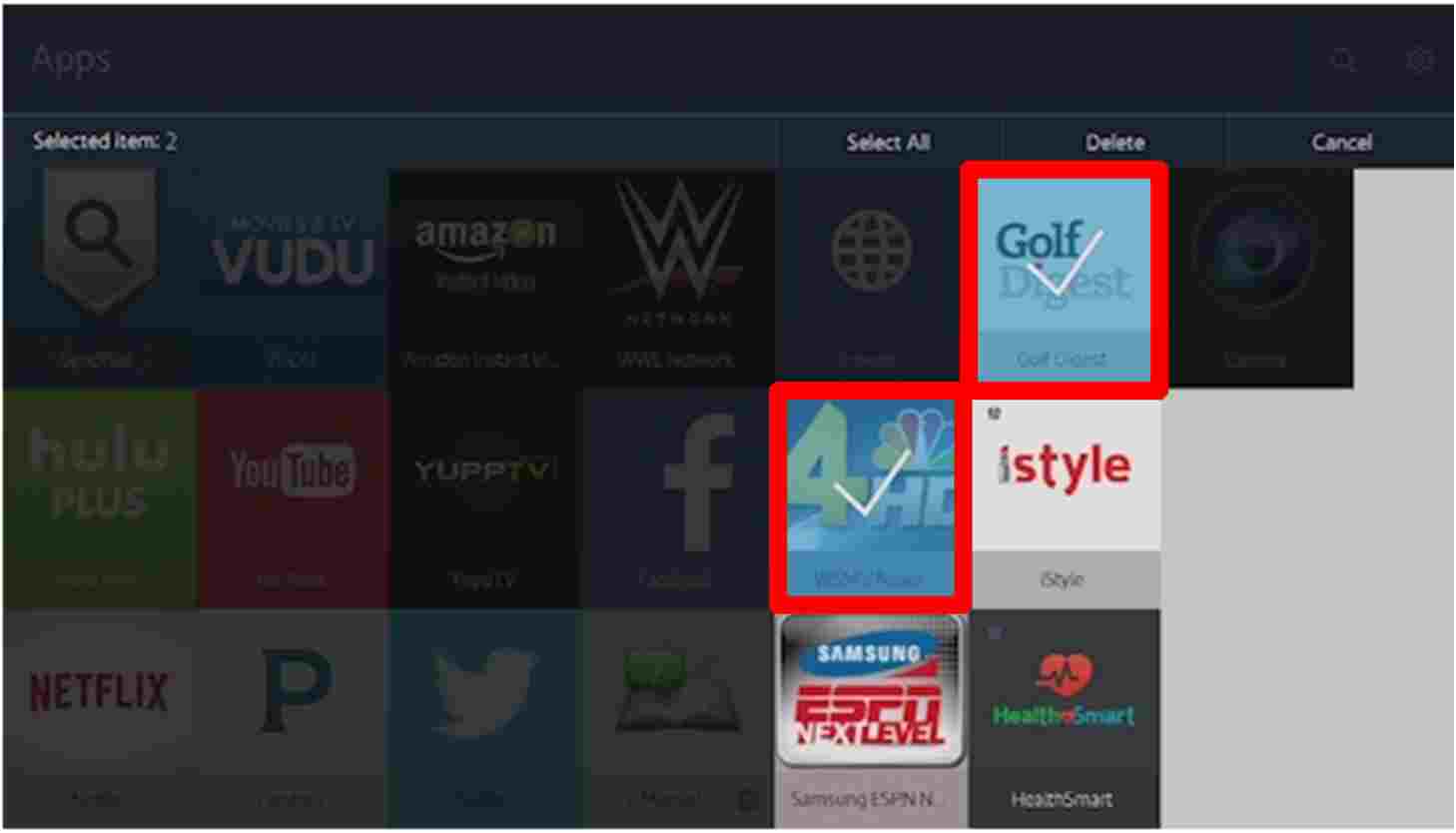 (FAQ) Menghapus Aplikasi Pada Smart TV 4K 2015