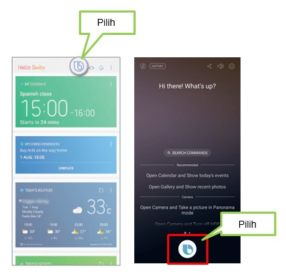 Apakah Bixby Voice dan bagaimana mengaktifkannya pada Note 8?