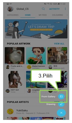Bagaimana cara menggunakan PENUP pada Note 8?