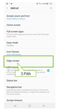 Saat Menggunakan Note 8, Panel Edge tidak muncul, apa yang harus dilakukan?