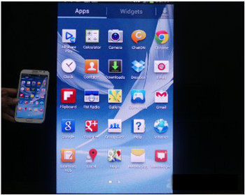 What are the Screen Mirroring compatible Samsung Smartphones?