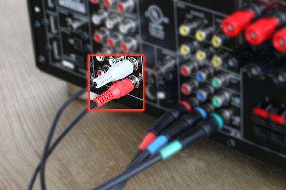 How to connect Component cable in Samsung Smart TV?