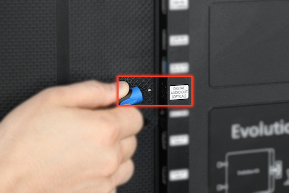 How to connect Digital Audio(Optical) cable in Samsung Smart TV?
