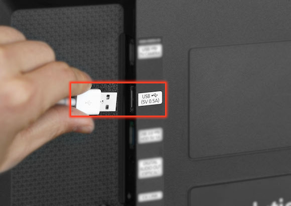 How to connect a USB Mouse in Samsung Smart TV?