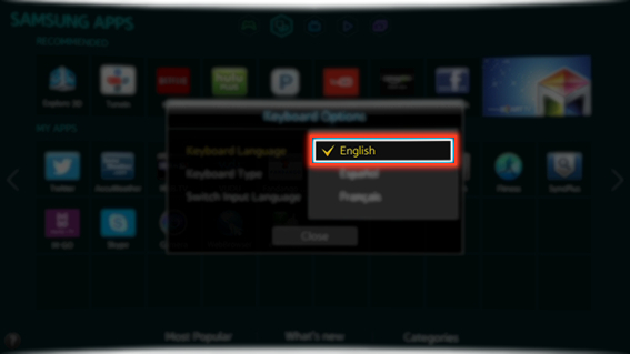 How to connect a USB Keyboard in Samsung Smart TV?