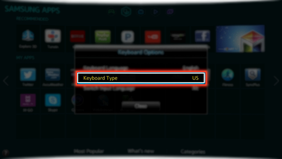 How to connect a USB Keyboard in Samsung Smart TV?