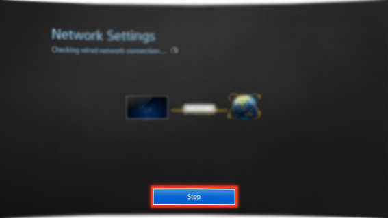 How to connect to a Wired Internet Network Manually in Samsung Smart TV?