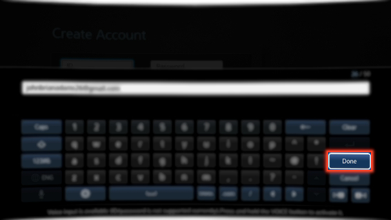 How to delete a Samsung account from Samsung Smart TV?